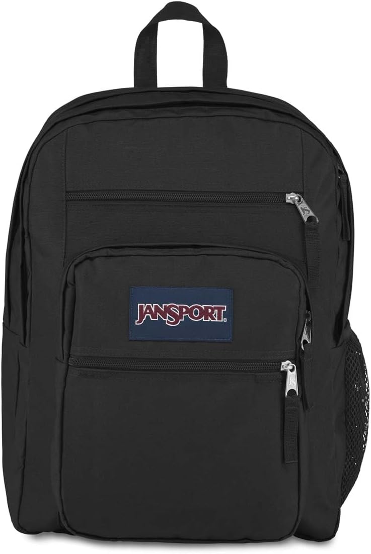 JanSport Laptop Backpack – Computer Bag with 2 Compartments, Ergonomic Shoulder Straps, 15” Laptop Sleeve, Haul Handle – Black